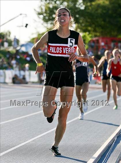 Thumbnail 2 in CIF State Track & Field Championships (Girls Track Events - Finals) photogallery.