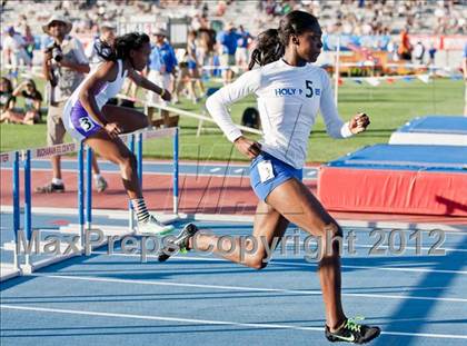 Thumbnail 2 in CIF State Track & Field Championships (Girls Track Events - Finals) photogallery.