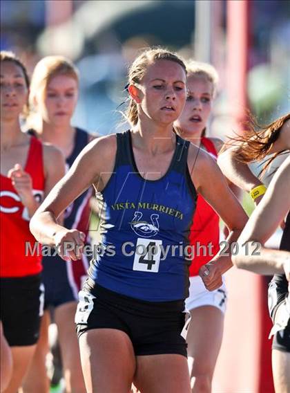 Thumbnail 3 in CIF State Track & Field Championships (Girls Track Events - Finals) photogallery.