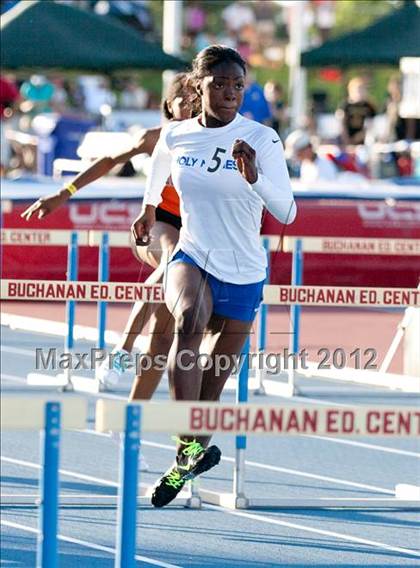 Thumbnail 2 in CIF State Track & Field Championships (Girls Track Events - Finals) photogallery.