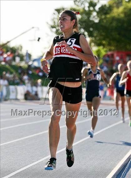 Thumbnail 3 in CIF State Track & Field Championships (Girls Track Events - Finals) photogallery.