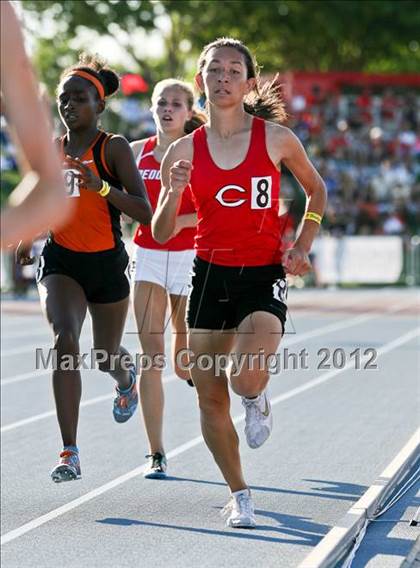 Thumbnail 3 in CIF State Track & Field Championships (Girls Track Events - Finals) photogallery.