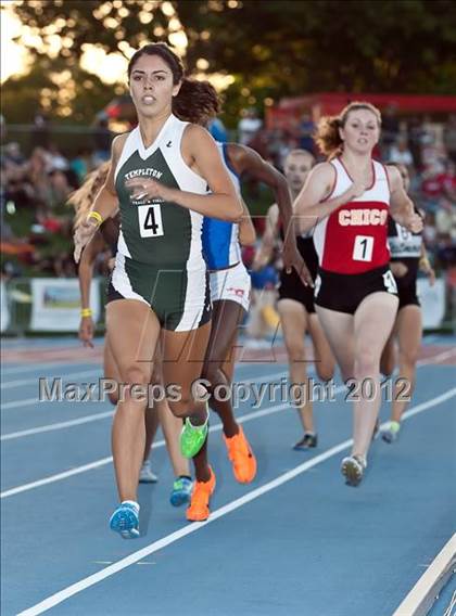 Thumbnail 3 in CIF State Track & Field Championships (Girls Track Events - Finals) photogallery.