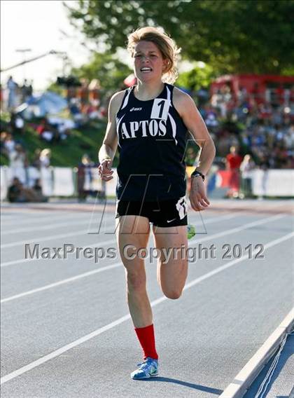 Thumbnail 1 in CIF State Track & Field Championships (Girls Track Events - Finals) photogallery.