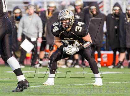Thumbnail 3 in Woodland vs. Bloomfield (CIAC Class S Semifinal) photogallery.
