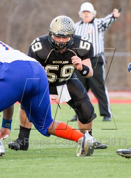 Thumbnail 1 in Woodland vs. Bloomfield (CIAC Class S Semifinal) photogallery.