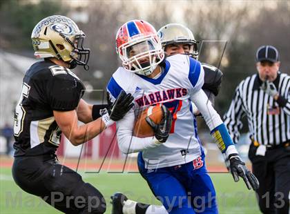 Thumbnail 3 in Woodland vs. Bloomfield (CIAC Class S Semifinal) photogallery.