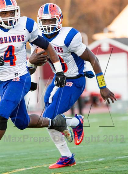 Thumbnail 3 in Woodland vs. Bloomfield (CIAC Class S Semifinal) photogallery.