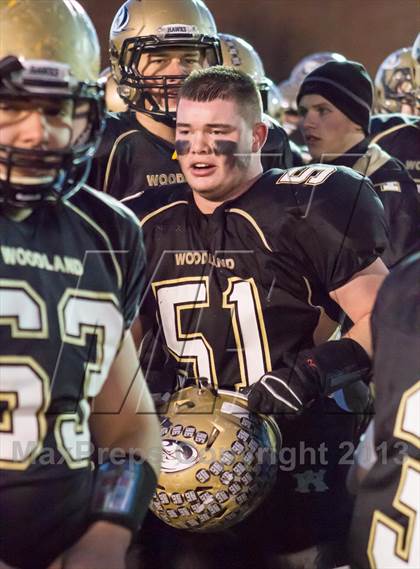 Thumbnail 3 in Woodland vs. Bloomfield (CIAC Class S Semifinal) photogallery.