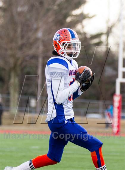 Thumbnail 3 in Woodland vs. Bloomfield (CIAC Class S Semifinal) photogallery.