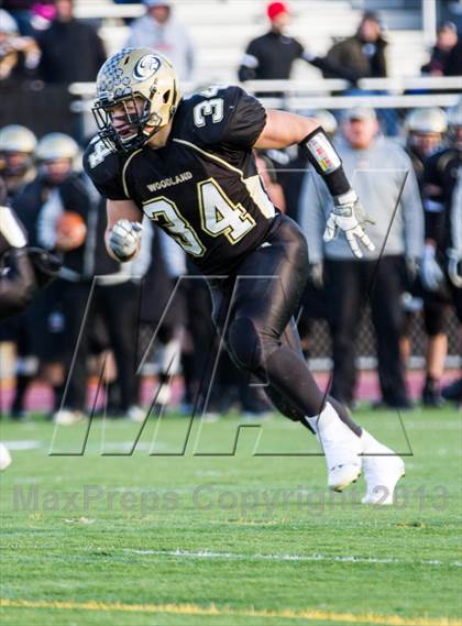 Thumbnail 1 in Woodland vs. Bloomfield (CIAC Class S Semifinal) photogallery.