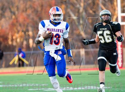 Thumbnail 3 in Woodland vs. Bloomfield (CIAC Class S Semifinal) photogallery.