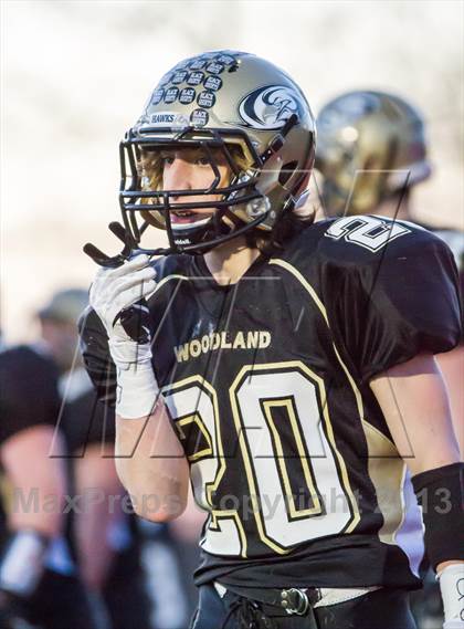 Thumbnail 3 in Woodland vs. Bloomfield (CIAC Class S Semifinal) photogallery.