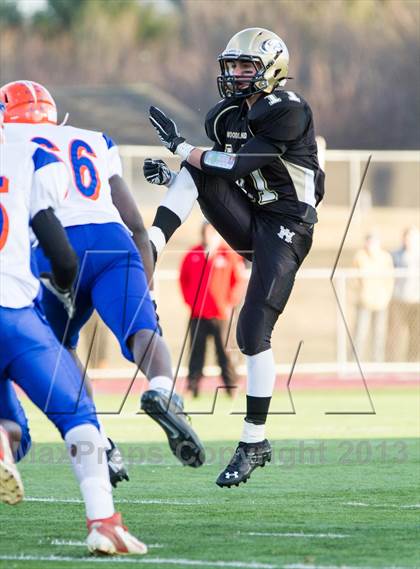 Thumbnail 3 in Woodland vs. Bloomfield (CIAC Class S Semifinal) photogallery.