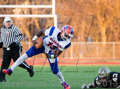 Thumbnail 3 in Woodland vs. Bloomfield (CIAC Class S Semifinal) photogallery.