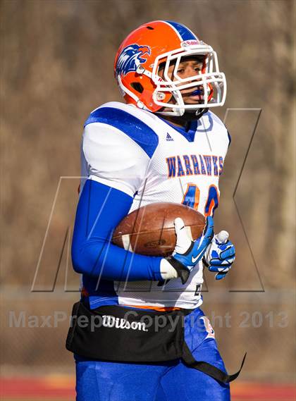 Thumbnail 3 in Woodland vs. Bloomfield (CIAC Class S Semifinal) photogallery.