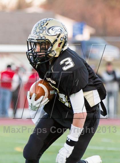 Thumbnail 3 in Woodland vs. Bloomfield (CIAC Class S Semifinal) photogallery.