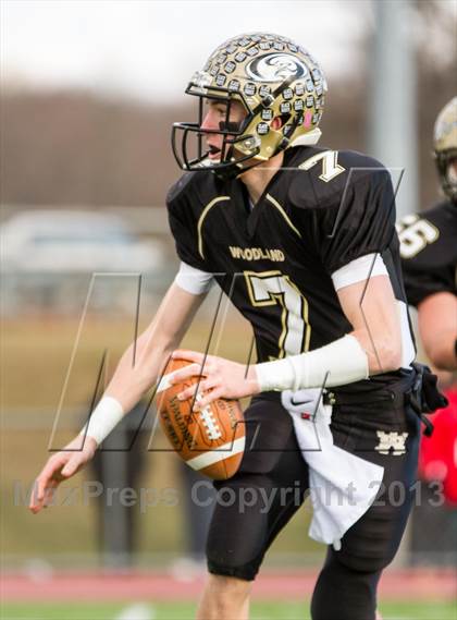 Thumbnail 2 in Woodland vs. Bloomfield (CIAC Class S Semifinal) photogallery.