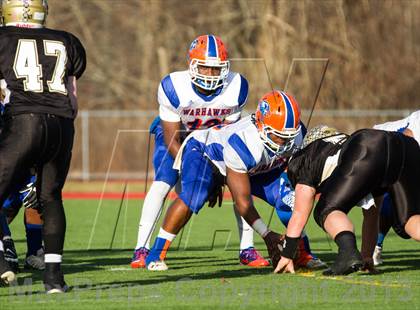Thumbnail 3 in Woodland vs. Bloomfield (CIAC Class S Semifinal) photogallery.