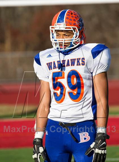 Thumbnail 2 in Woodland vs. Bloomfield (CIAC Class S Semifinal) photogallery.