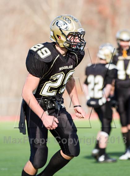 Thumbnail 3 in Woodland vs. Bloomfield (CIAC Class S Semifinal) photogallery.