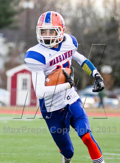 Thumbnail 1 in Woodland vs. Bloomfield (CIAC Class S Semifinal) photogallery.