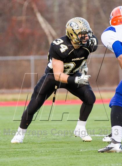 Thumbnail 1 in Woodland vs. Bloomfield (CIAC Class S Semifinal) photogallery.