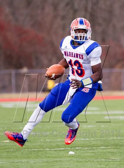 Thumbnail 3 in Woodland vs. Bloomfield (CIAC Class S Semifinal) photogallery.