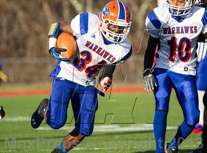 Thumbnail 3 in Woodland vs. Bloomfield (CIAC Class S Semifinal) photogallery.