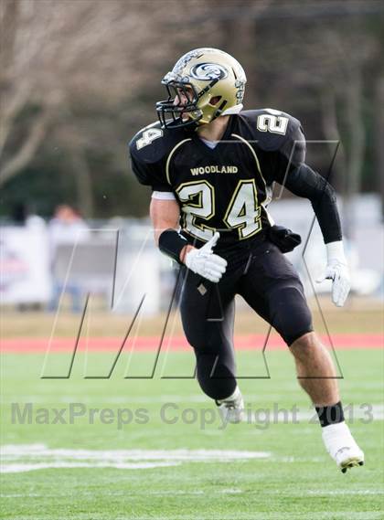 Thumbnail 3 in Woodland vs. Bloomfield (CIAC Class S Semifinal) photogallery.