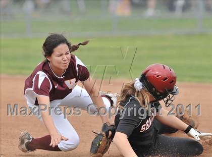 Thumbnail 1 in Palos Verdes vs. Valley Christian (Downey Tournament) photogallery.