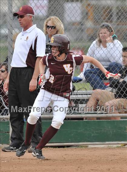Thumbnail 2 in Palos Verdes vs. Valley Christian (Downey Tournament) photogallery.