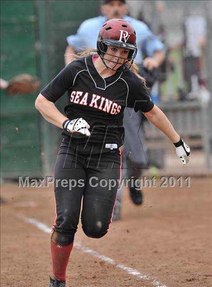 Thumbnail 3 in Palos Verdes vs. Valley Christian (Downey Tournament) photogallery.