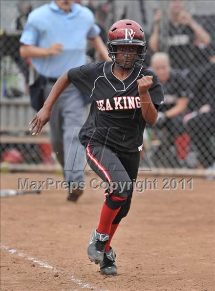 Thumbnail 2 in Palos Verdes vs. Valley Christian (Downey Tournament) photogallery.