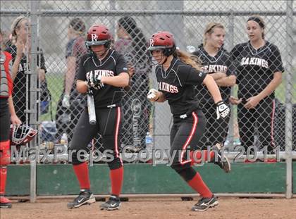 Thumbnail 3 in Palos Verdes vs. Valley Christian (Downey Tournament) photogallery.