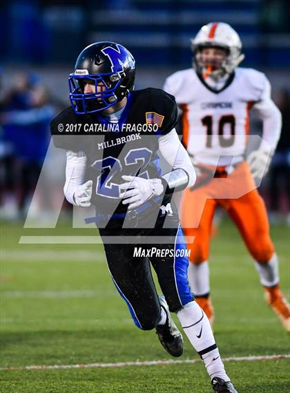 Thumbnail 2 in Millbrook vs. Cambridge (NYSPHSAA Class D Semifinal) photogallery.