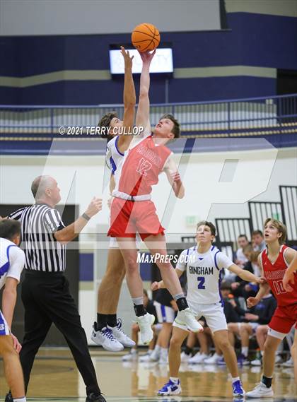 Thumbnail 1 in Madison vs. Bingham (Chargers Tournament of Champions) photogallery.