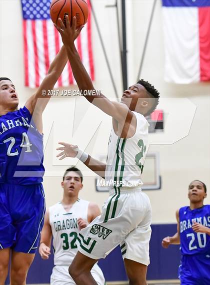 Thumbnail 2 in MacArthur [Douglas] vs Southwest (SAISD Invitational) photogallery.