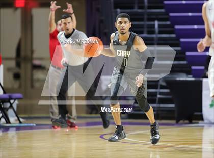 Thumbnail 3 in Miami Christian vs  Gray Collegiate Academy (City of Palms Classic) photogallery.