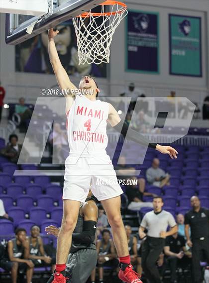 Thumbnail 2 in Miami Christian vs  Gray Collegiate Academy (City of Palms Classic) photogallery.