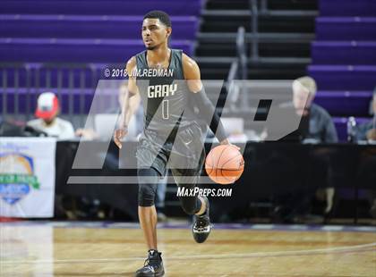 Thumbnail 3 in Miami Christian vs  Gray Collegiate Academy (City of Palms Classic) photogallery.