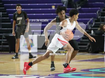 Thumbnail 2 in Miami Christian vs  Gray Collegiate Academy (City of Palms Classic) photogallery.