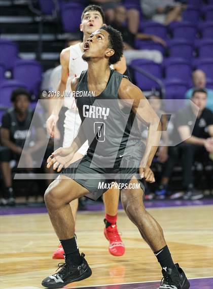 Thumbnail 2 in Miami Christian vs  Gray Collegiate Academy (City of Palms Classic) photogallery.