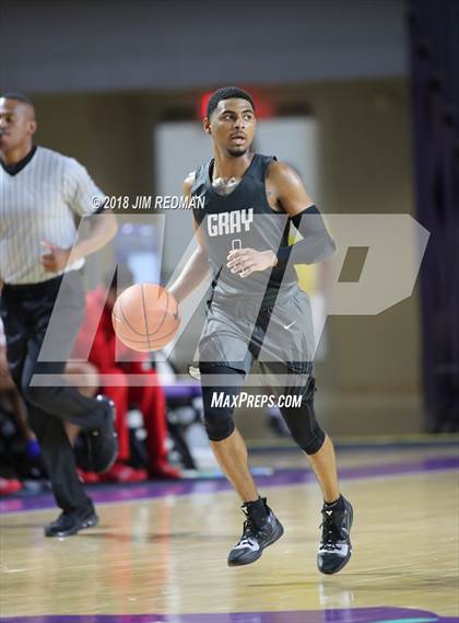 Thumbnail 3 in Miami Christian vs  Gray Collegiate Academy (City of Palms Classic) photogallery.
