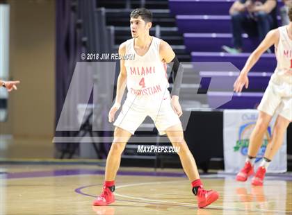 Thumbnail 3 in Miami Christian vs  Gray Collegiate Academy (City of Palms Classic) photogallery.