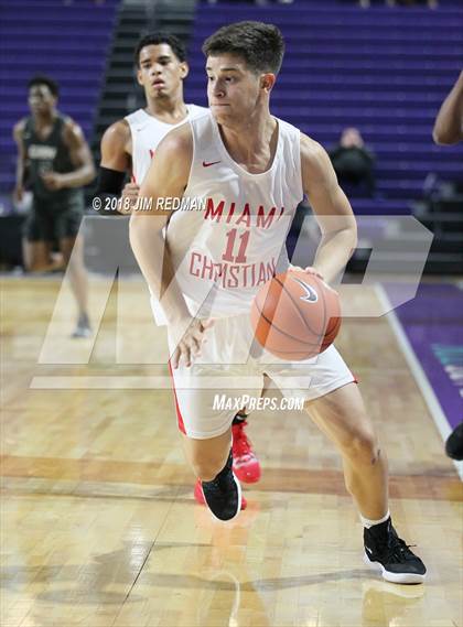 Thumbnail 3 in Miami Christian vs  Gray Collegiate Academy (City of Palms Classic) photogallery.