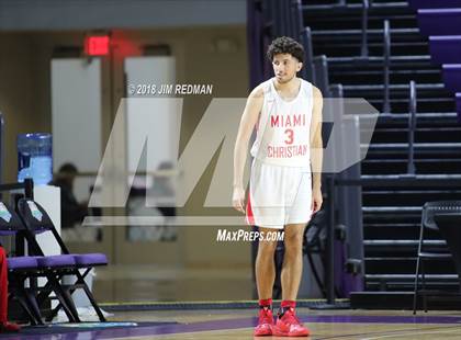 Thumbnail 2 in Miami Christian vs  Gray Collegiate Academy (City of Palms Classic) photogallery.