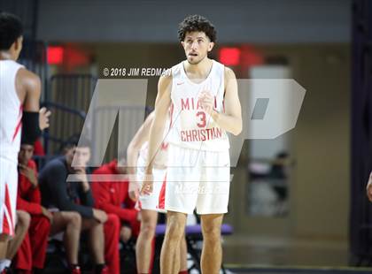 Thumbnail 3 in Miami Christian vs  Gray Collegiate Academy (City of Palms Classic) photogallery.