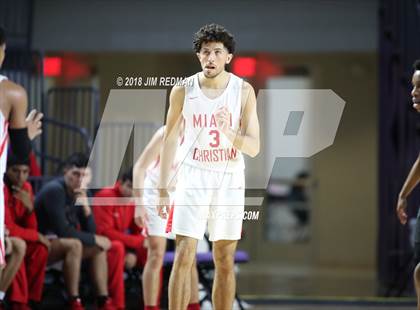 Thumbnail 1 in Miami Christian vs  Gray Collegiate Academy (City of Palms Classic) photogallery.