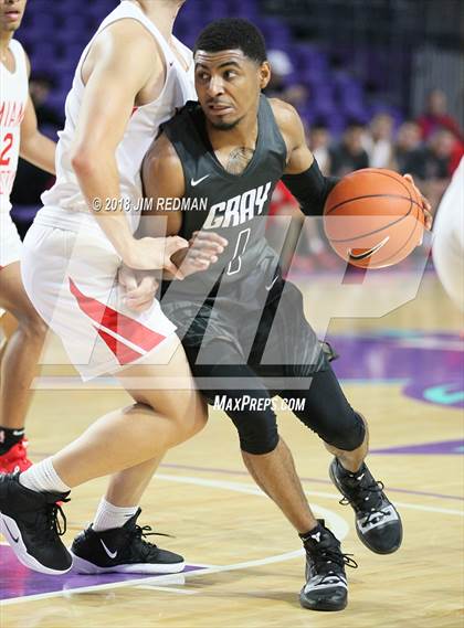 Thumbnail 1 in Miami Christian vs  Gray Collegiate Academy (City of Palms Classic) photogallery.
